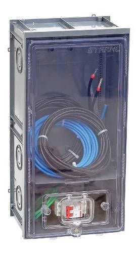 Caixa de relogio de luz montada para 01 Medidor - ENEL - SEM KIT - Engenharia M.E